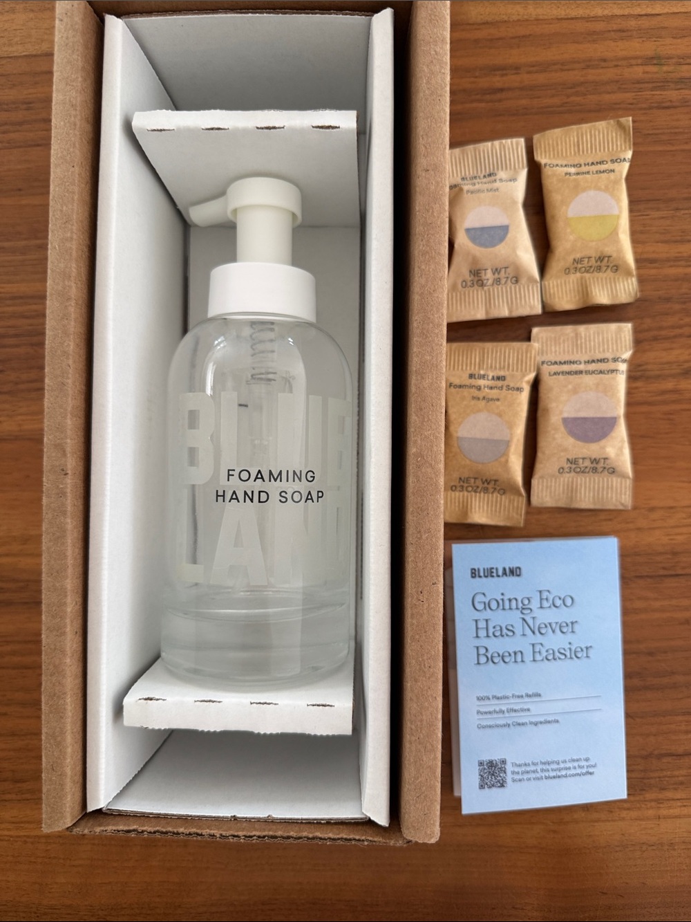 NWT Blueland Foaming Hand Soap Starter Set